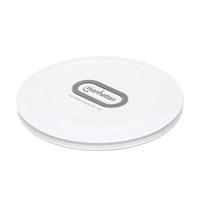 CARGADOR INALAMBRICO,MANHATTAN,406024, DE CELULAR 15W, QI, REDONDO, BLANCO